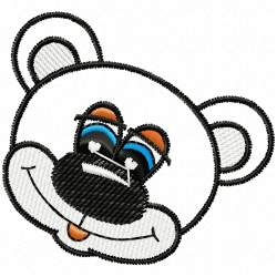Teddy Embroidery Design 6